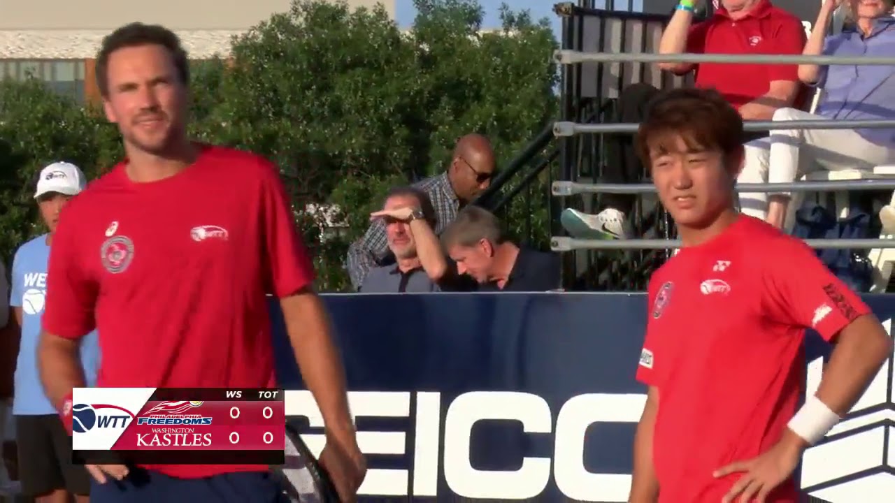 7/25: World TeamTennis: Philadelphia Freedoms vs. Washington Kastles