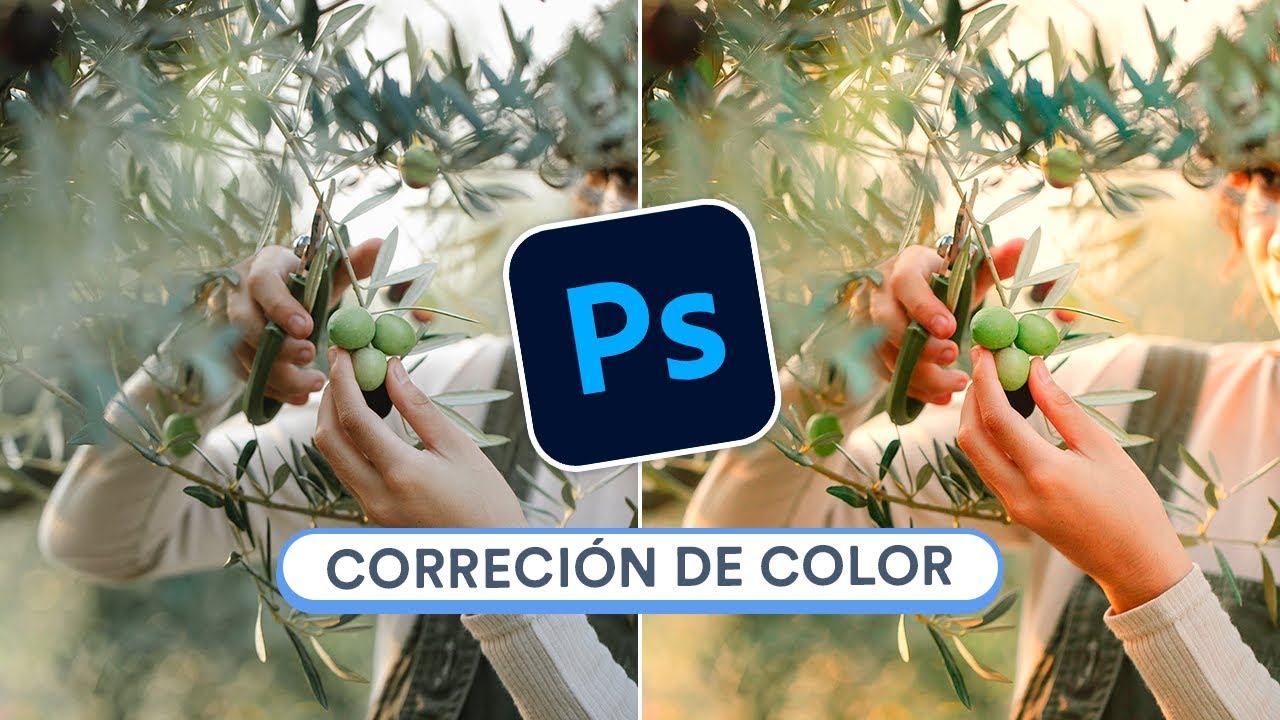 CORRECIÓN DE COLOR Herramienta para  Neutralizar los colores en PHOTOSHOP | Edición de foto 3
