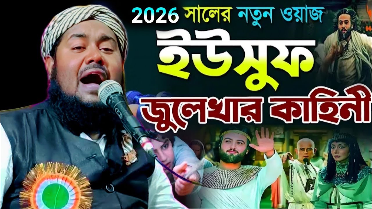 ইউসুফ ও জুলেখার করুন ঘটনা|মাওলানা ইউসুফ আলী সাহেব ওয়াজ|Maulana Yusuf Ali Saheb Jalsa...