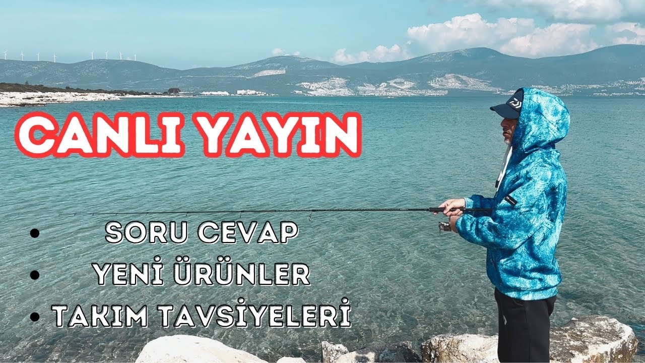 Levrek Ustası Canlı Yayını - Balık Avı At &ccedil;ek Soru Cevap