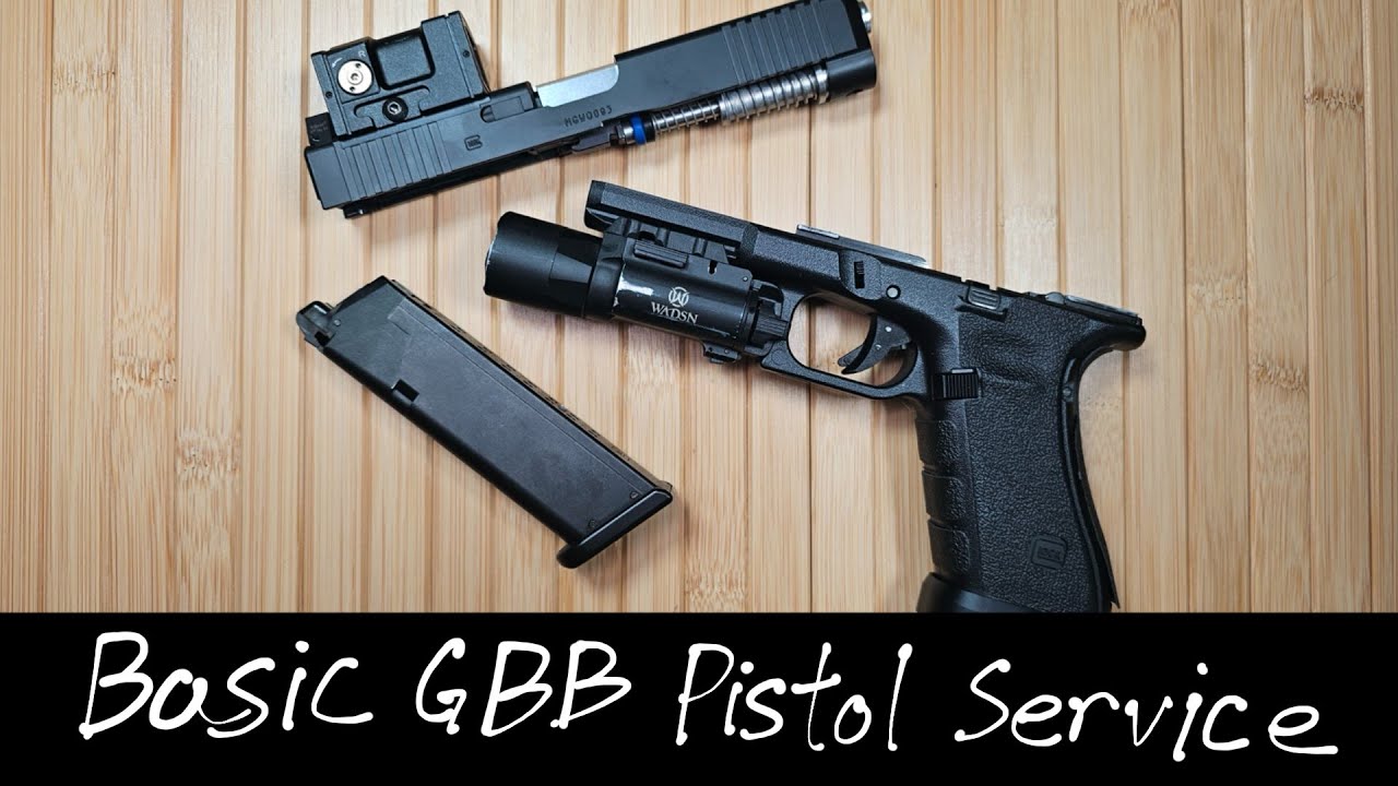 How to Field Strip and perform Basic Maintenance on your GBB pistol