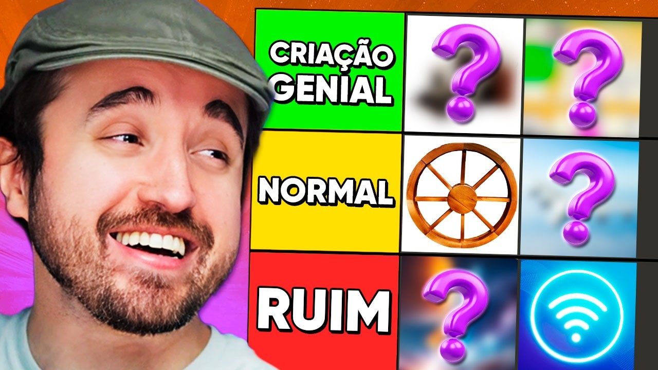 AS MAIORES INVENÇÕES DA HUMANIDADE! - TIER LIST