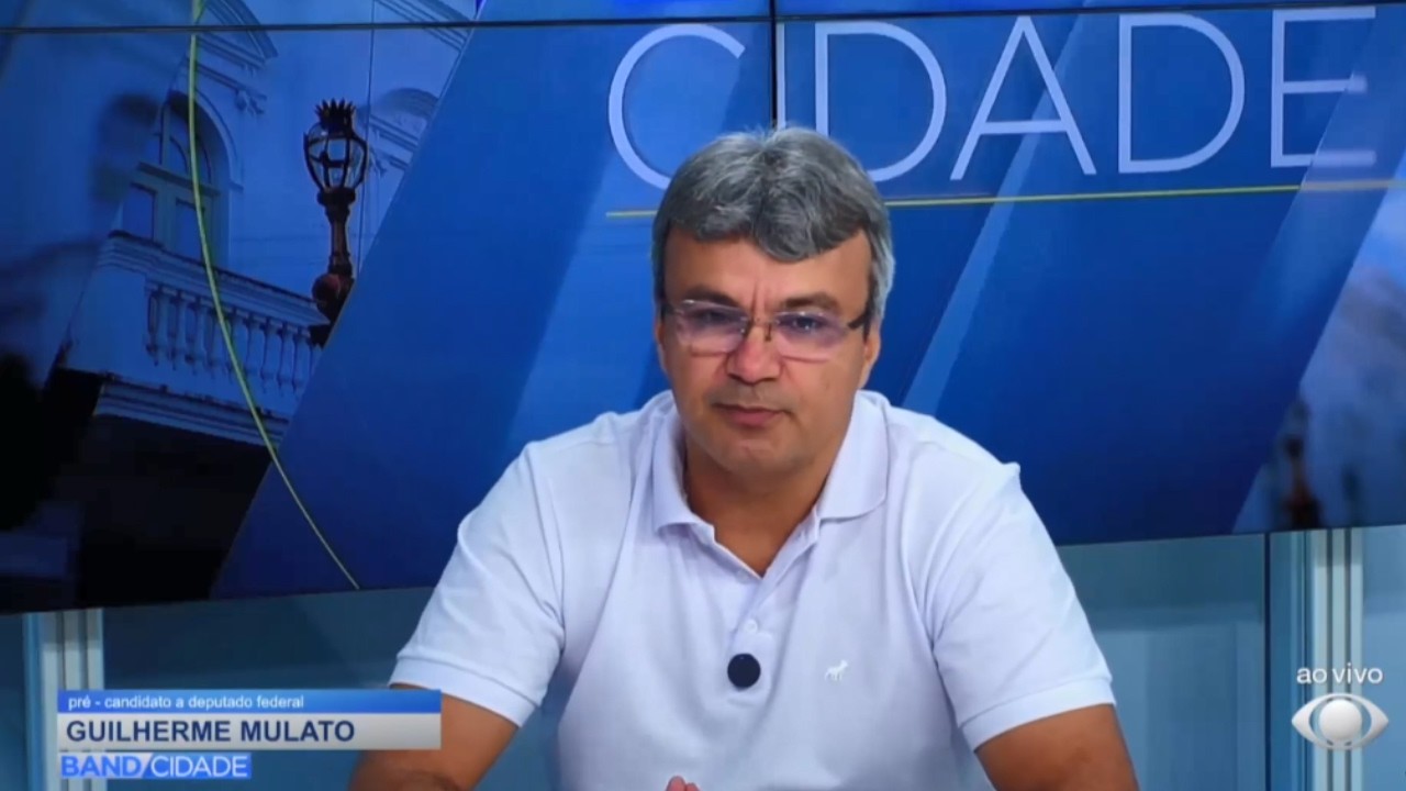 Guilherme Mulato pré-candidato a deputado federal é o entrevistado do Band Cidade MA.