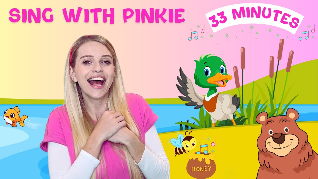 Singing with Pinkie is Fun! Toddler Movement Songs Playlist - Learning is Fun