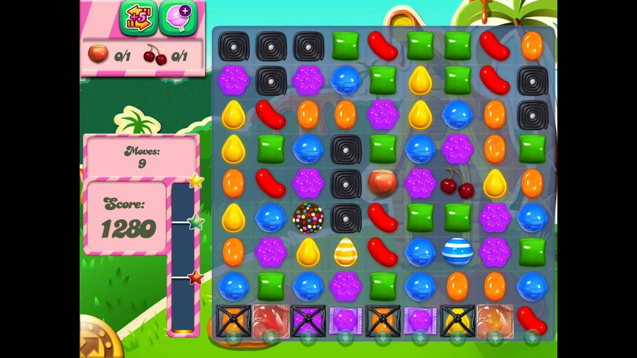 Candy Crush Saga: Level 196 (No Boosters) iPad 4