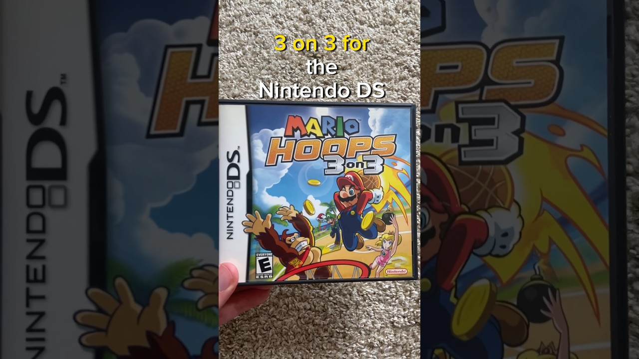 Mario Hoops 3 on 3 is the GOAT #nintendo #mariobros #nintendods #retrogaming #mario