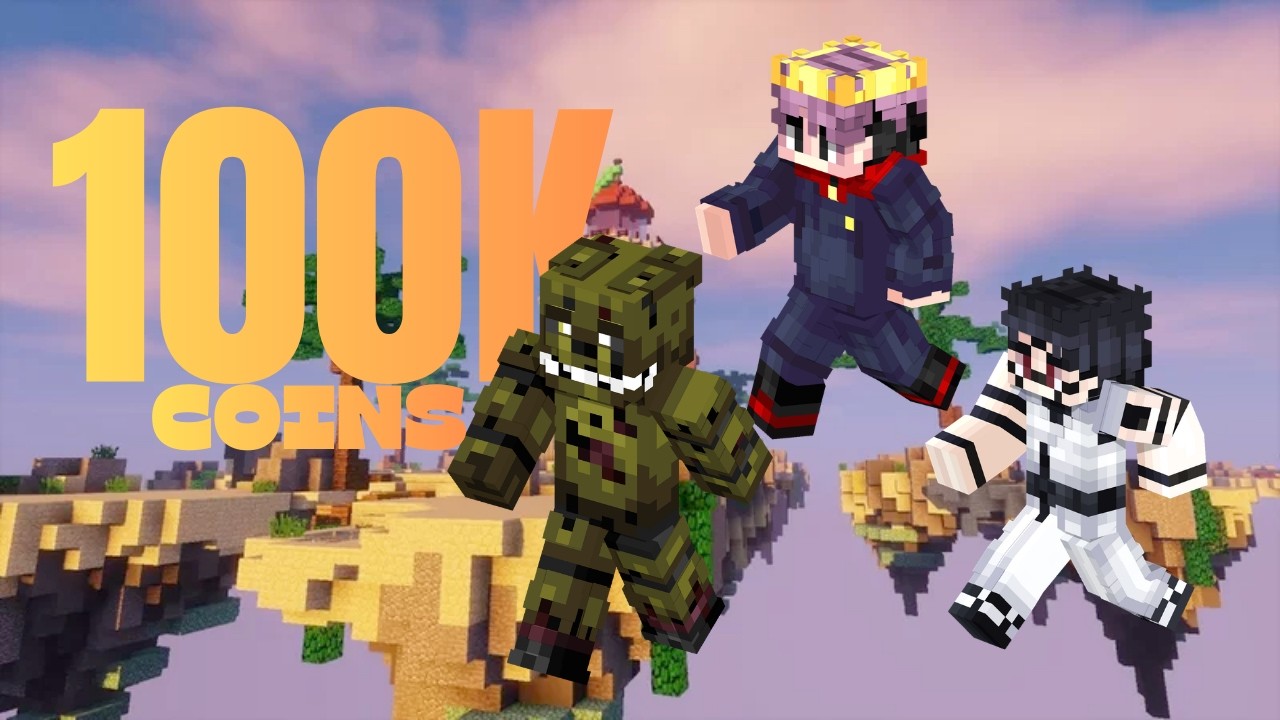 ROAD TO 100K COINS NELLE TRIO BEDWARS