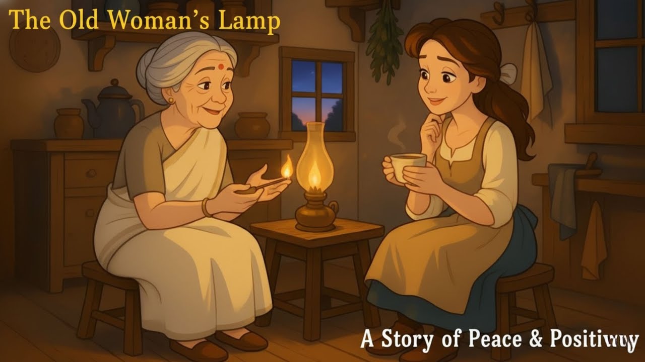 The Old Woman’s Lamp – A Beautiful Story About Peace and Positivity