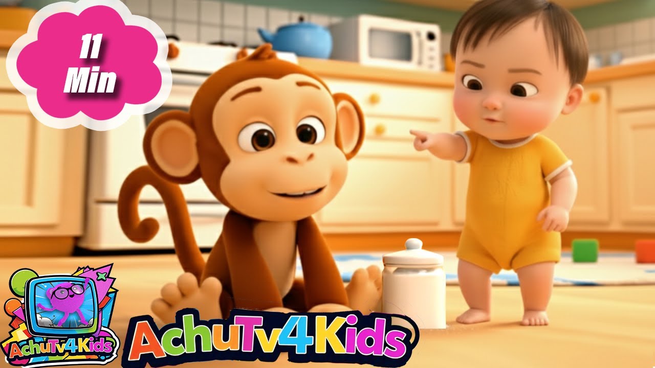 👶 Johny Johny and More | Fun Nursery Rhymes Collection | AchuTV4Kids