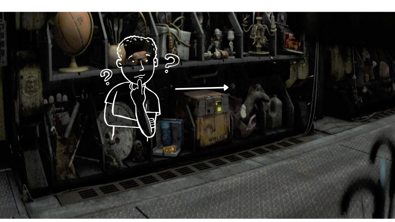 Wall-E Easter eggs,gizli detaylar.Wall-E easter eggs,hidden details