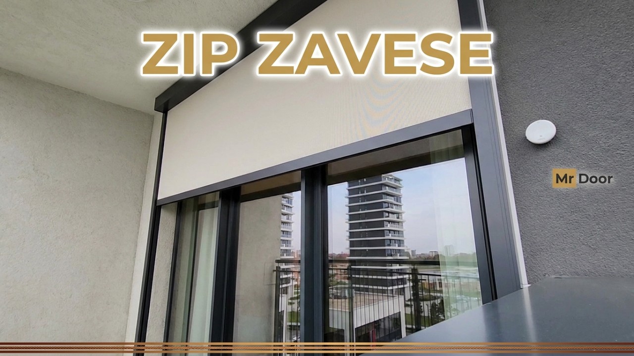 Spoljne Rolo zavese sa ZIP vođicama u Beogradu na Vodi
