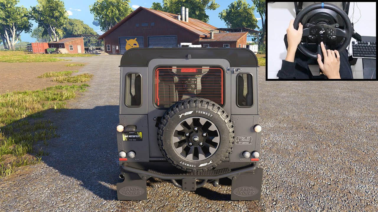 Land Rover Defender Works V8 - The Crew Motorfest | Thrustmaster T300RS gameplay