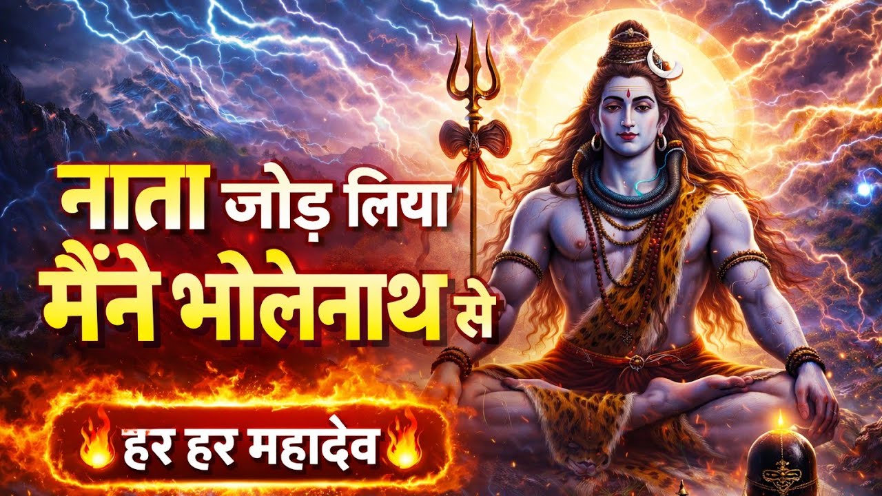 नाता जोड़ लिया मैंने भोलेनाथ से | दिल छू लेने वाला शिव भजन | हर हर महादेव 🔱