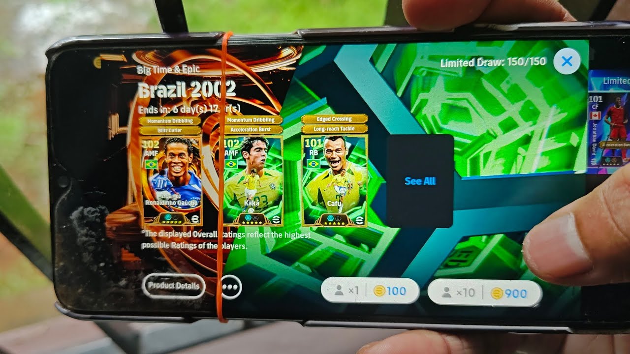 28+ FREE TRY BIG TIME BRAZIL PACK 🎁😱💯 TRICK TO GET BIG TIME RONALDINHO, KAKA, CAFU #shorts