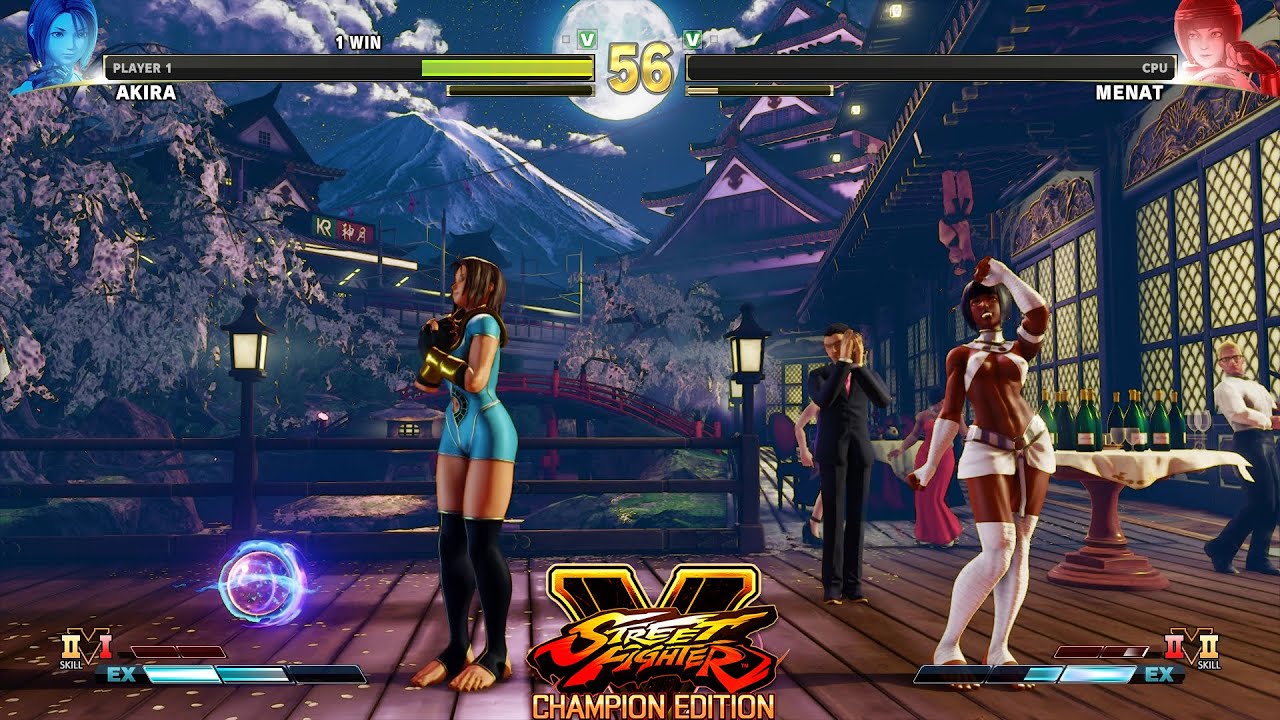 Street Fighter V: CE Akira vs Menat PC Mod