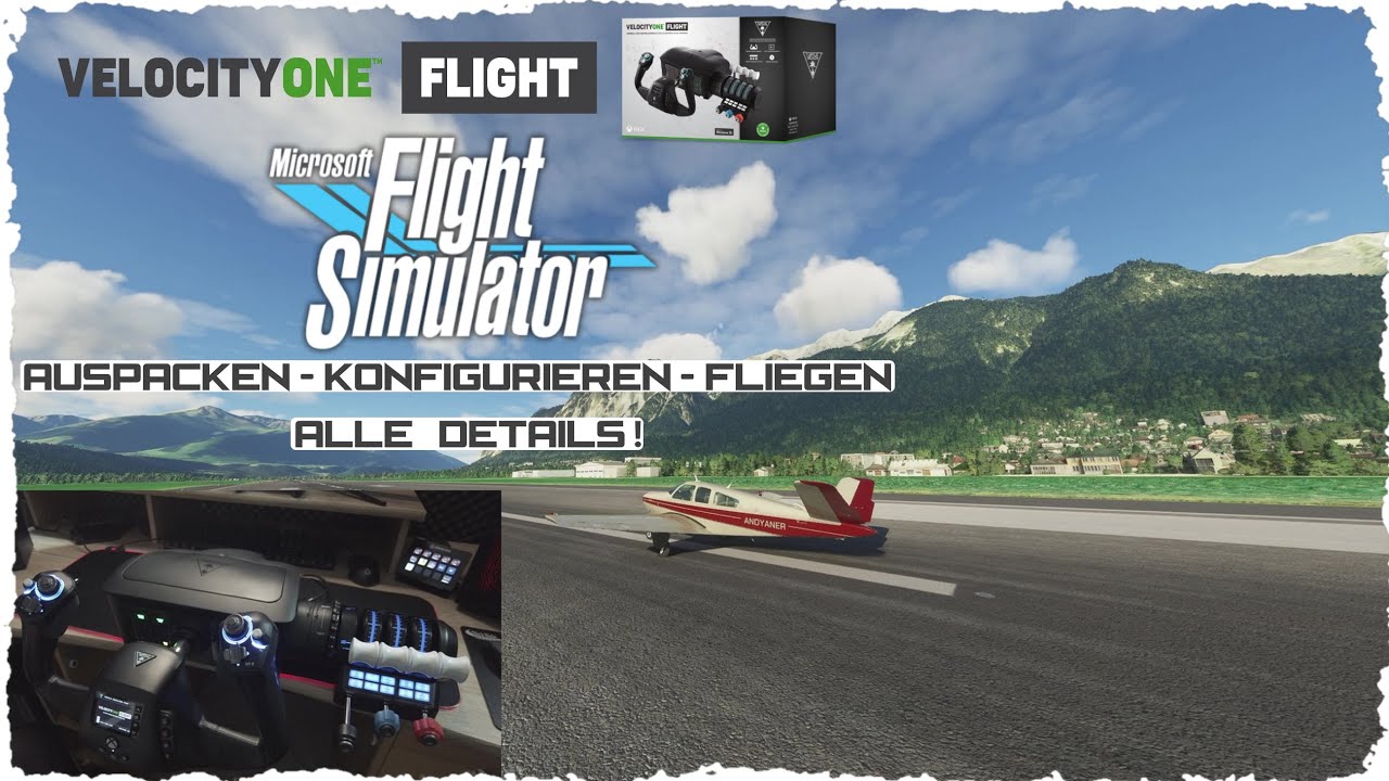 VelocityOne Flight System ▪ deutsch ▪ Xbox ▪ PC 🛩 Flight Simulator ▪ Turtle Beach Velocity One MSFS
