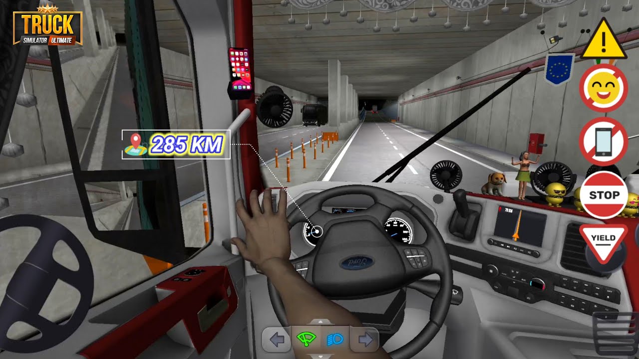 Truck Simulator : Ultimate l Rain Strom 🌧️ 🤩🛣️ l Zuuks l Mobile Gameplay l CAMGAME👽🎮