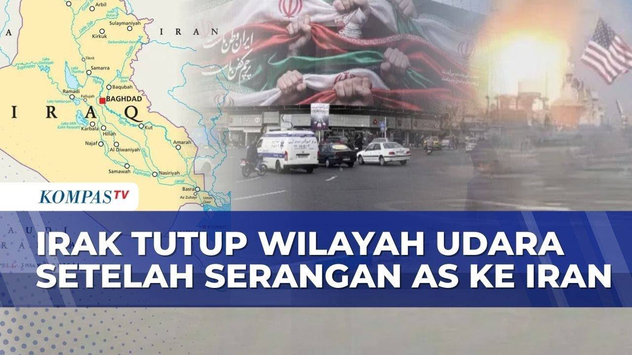 Dampak Serangan Israel ke Iran, Irak Resmi Tutup Wilayah Udara & Amankan Semua Penerbangan