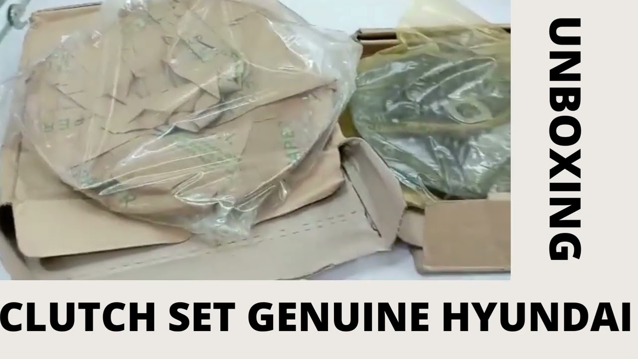 CARTRENDS UNBOXING CLUTCH SET .// HYUNDAI
