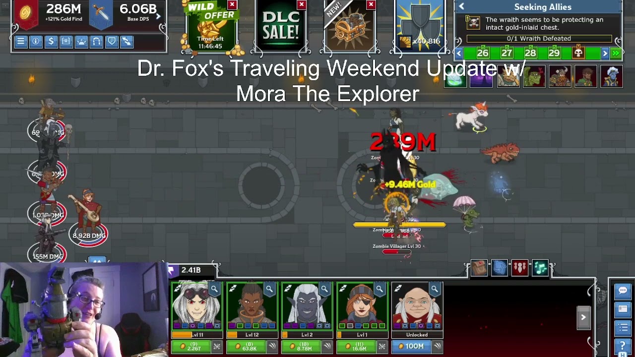 Dr. Fox's Weekend Update - WoW Dragon flight updates, a charity and Mora...