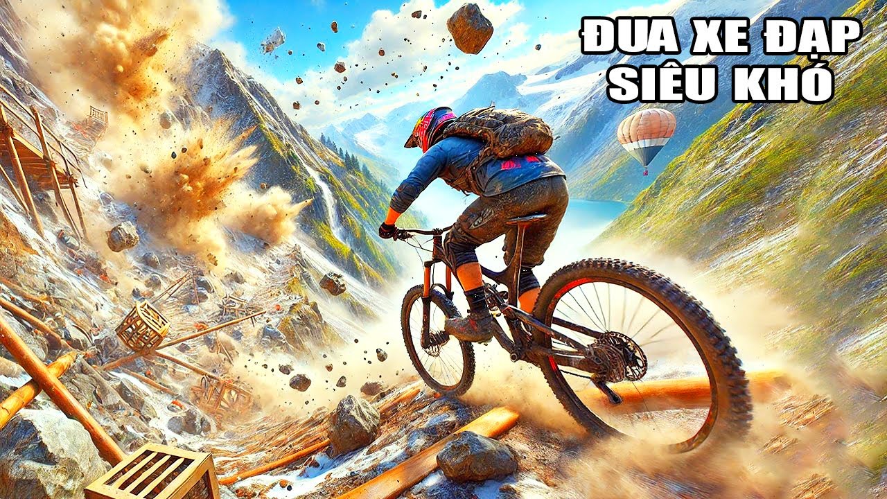 ĐÂY LÀ ĐƯỜNG ĐUA XE ĐẠP ĐIÊN RỒ NHẤT THẾ GIỚI | Descenders