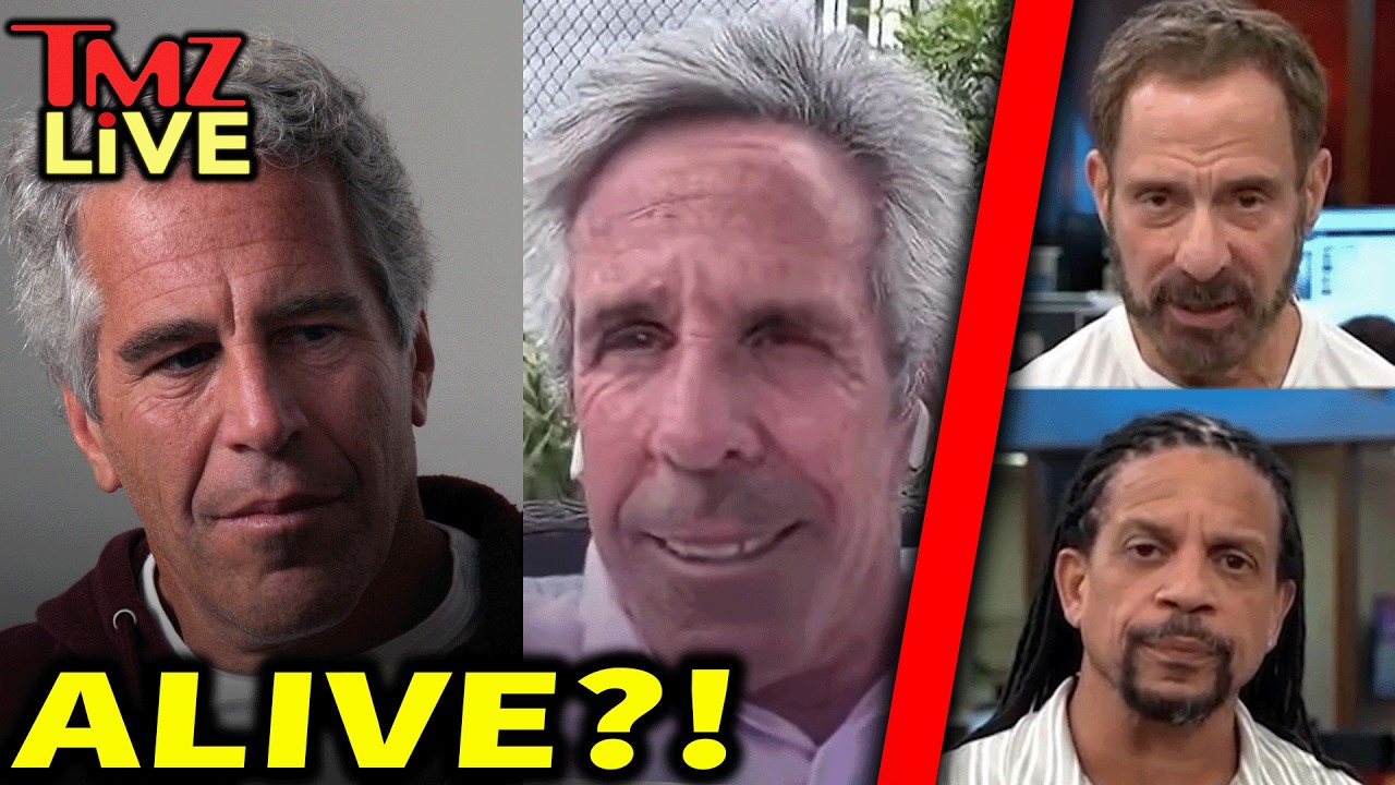 &ldquo;He&rsquo;s Still Alive?&rdquo; Epstein Sighting Sparks Massive Debate | TMZ Live Ep 3/20/26