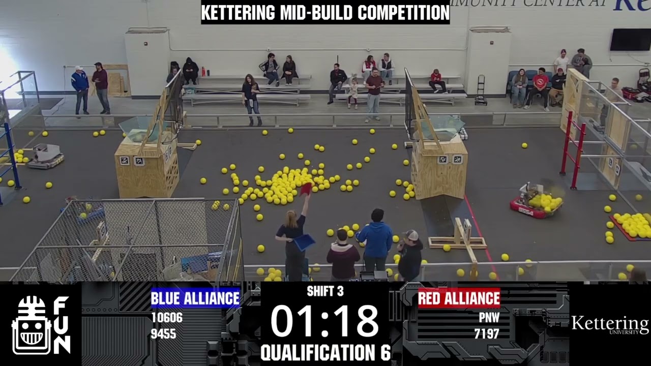 Q6 Kettering Mid-Build Competition | 2026 REBUILT