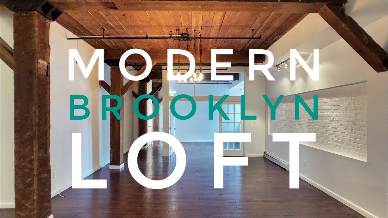 Best? Modern Loft in Brooklyn! Cool Industrial Look, Original Details, Must See! Video Tour NYC