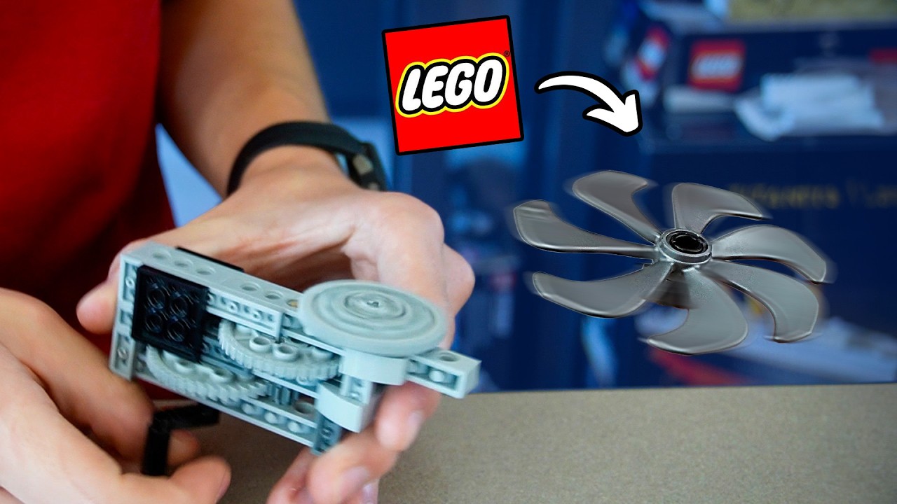 I Made Lego Pieces Fly!