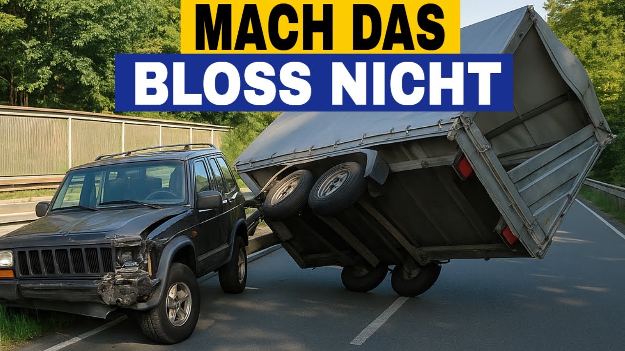 Diese 7 Fehler kosten dich den Anhänger – oder Schlimmeres!