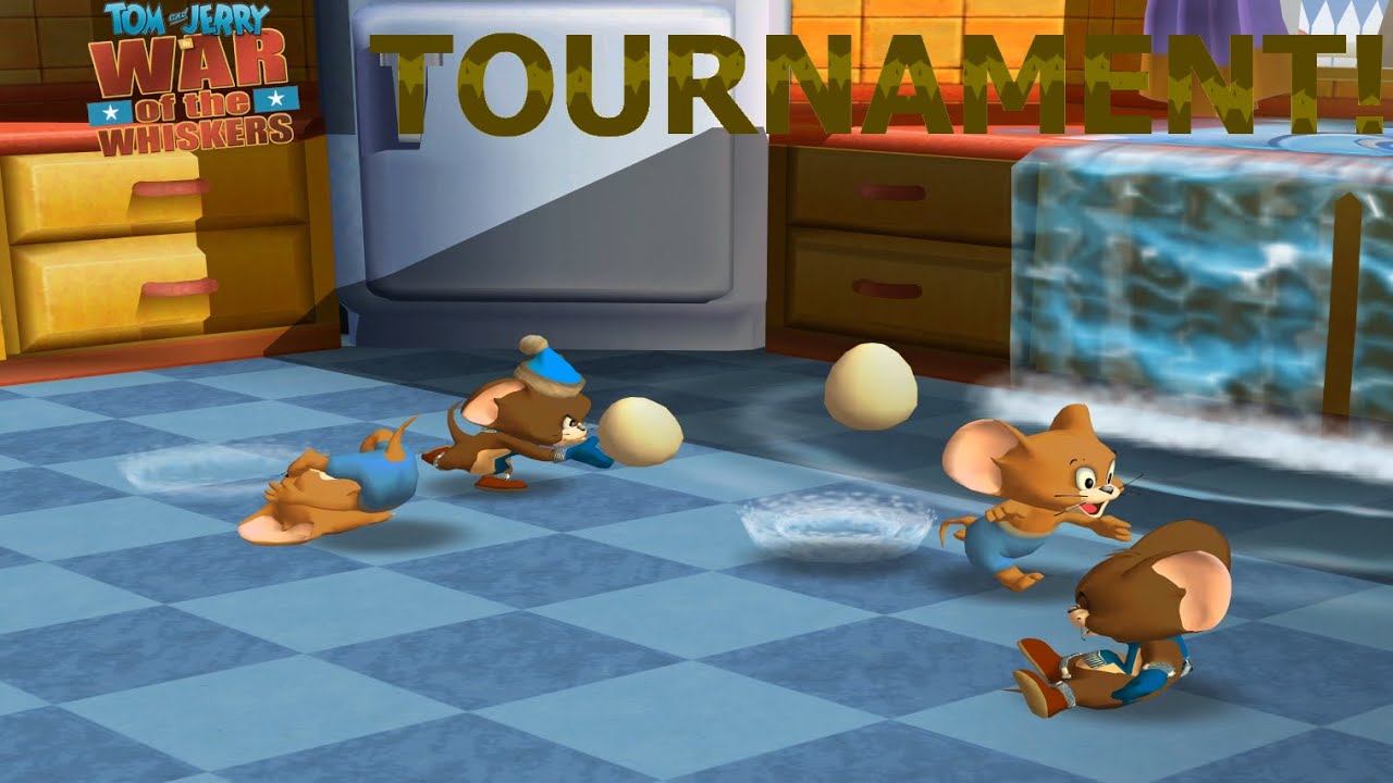 Tom and Jerry in War of the Whiskers  / Jerry and Jerry Vs. Jerry and Jerry / TEAM TOURNAMENT!