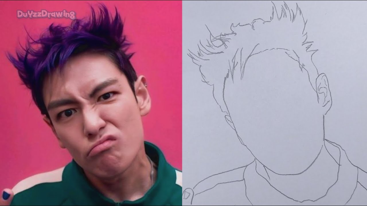 How to Draw Thanos  / Squid Game Player Easy Drawing