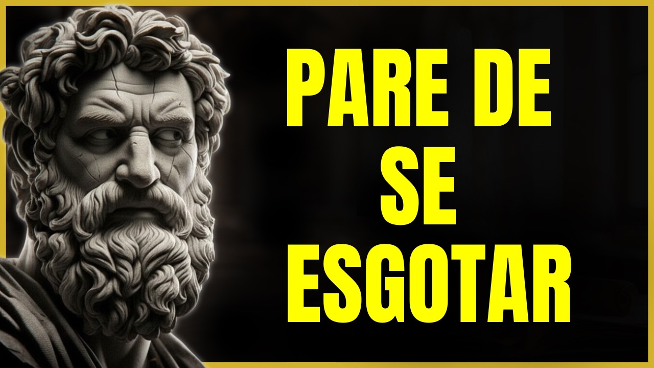Sua MENTE está ESGOTADA? 7 hábitos que DRENAM sua força (Estoicismo)