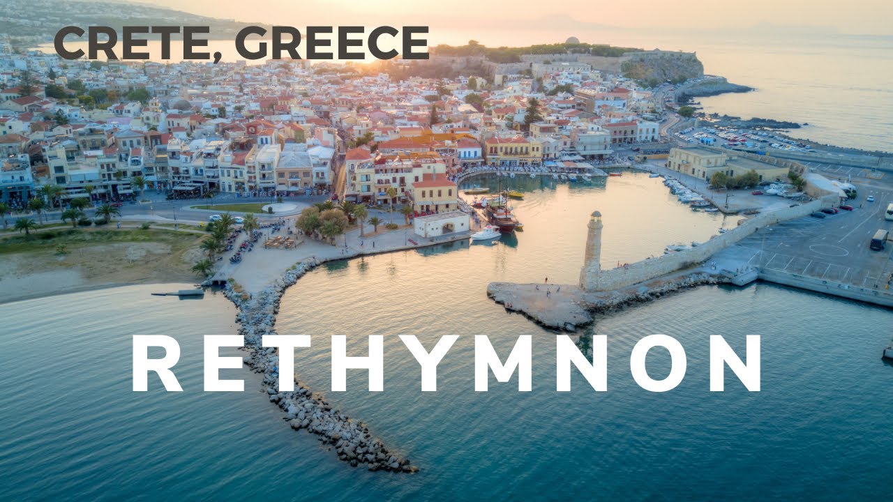 Ретимно Греция о. Крит Прогулка по городу Ретимнон Rethymno серия 3