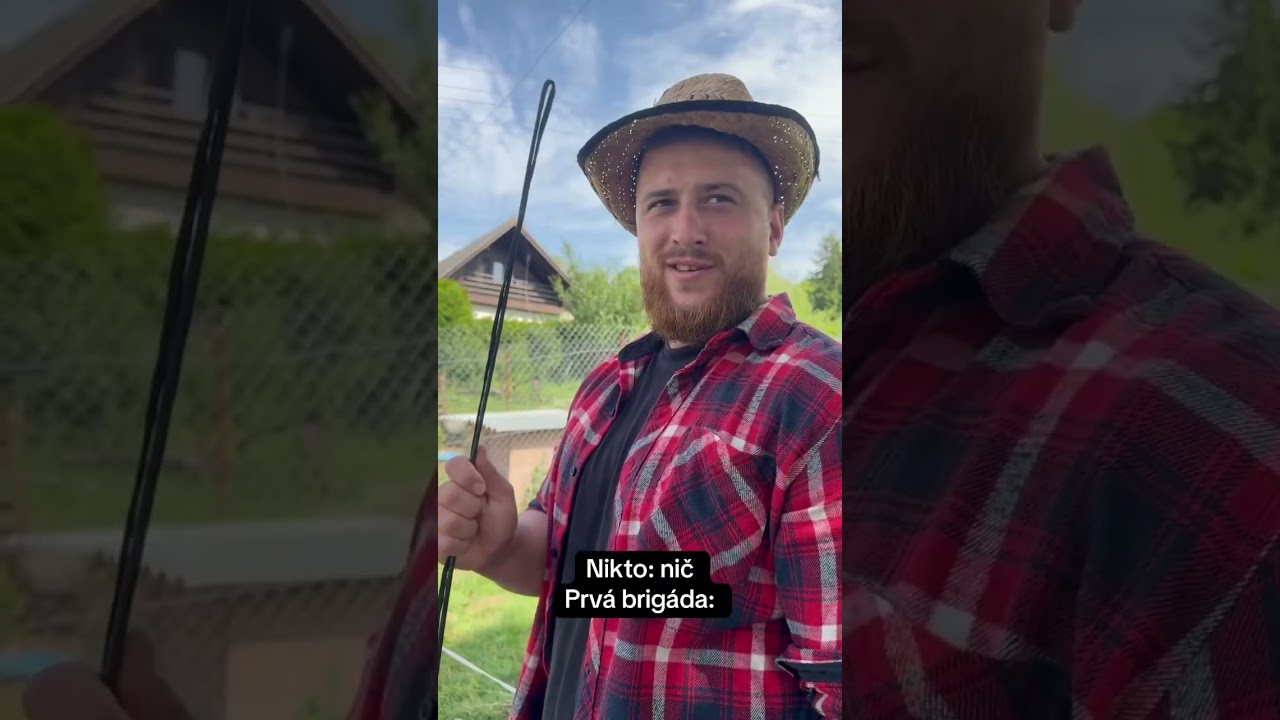 Keď ta otec pošle na brigádu a niečo ti nepovedal 🤣🤣🤣 #foryou #preteba #funny #humor #brother