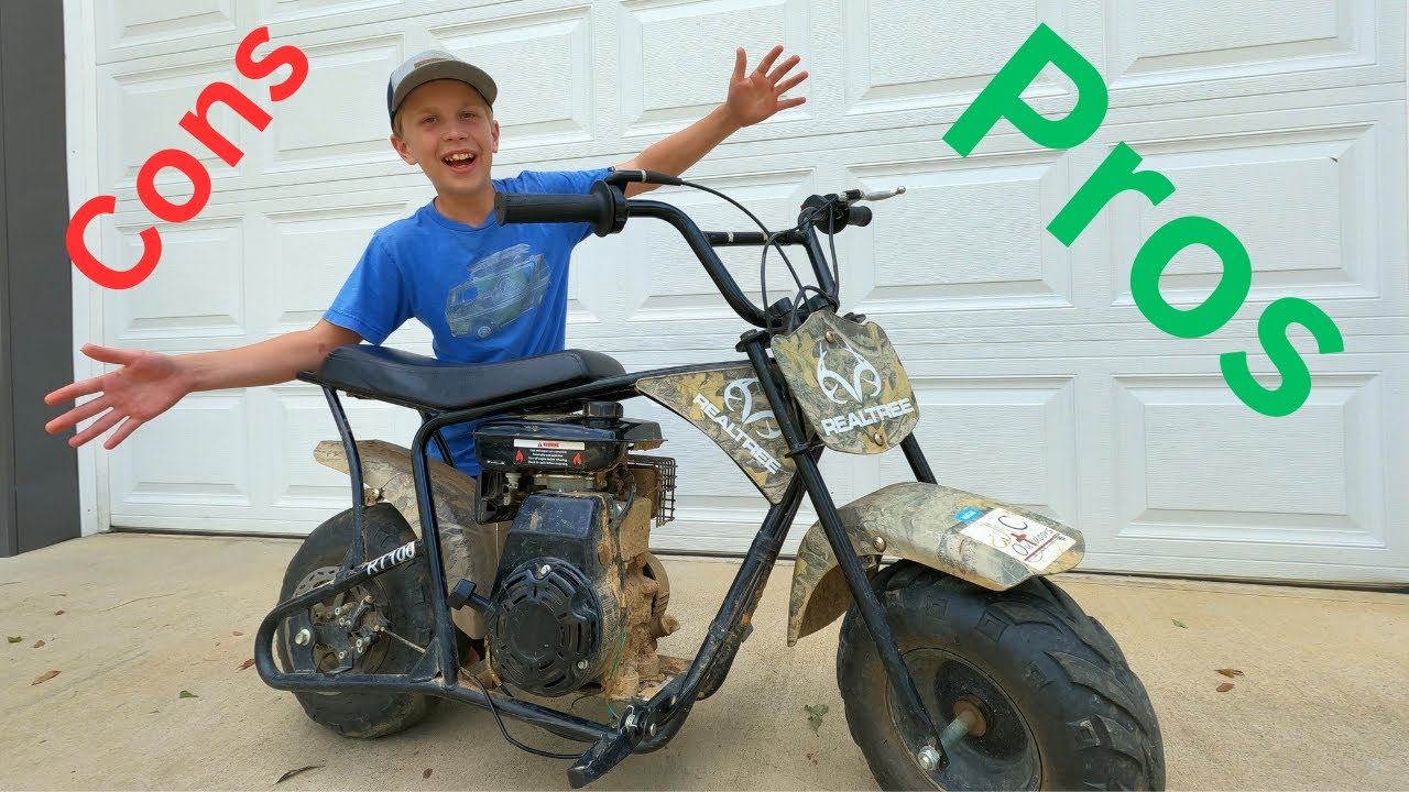 RT 100 Realtree Minibike Review! | Barndo Boy