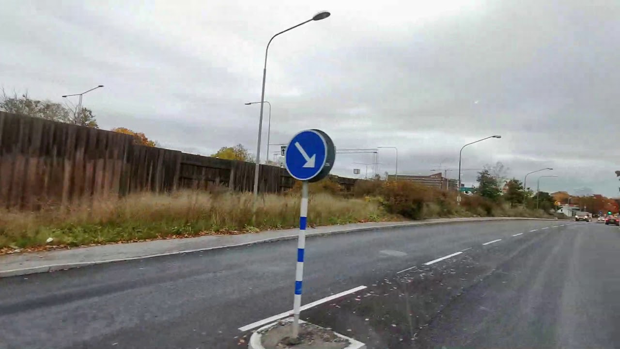 Linje 142 Älvsjö mot Telefonplan ( Stockholm SSV Nyboda Hallen Garage )