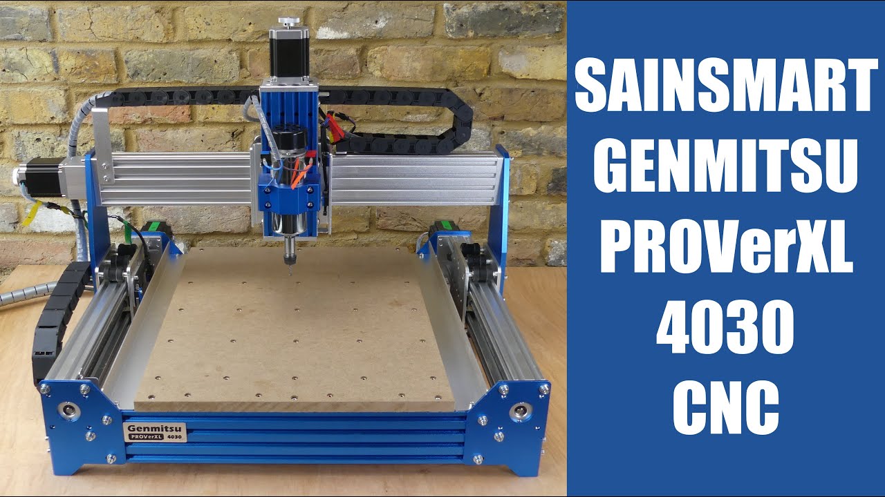 Сборка, тестирование и обзор фрезерного станка с ЧПУ Sainsmart Genmitsu PROVerXL 4030