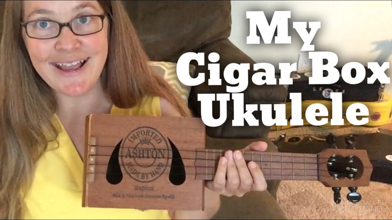 My cute little CIGAR BOX UKULELE