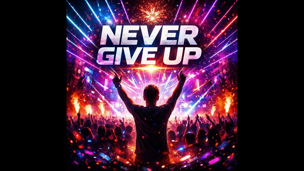 Never Give Up (EDM Rave) | Motivational Festival Music
