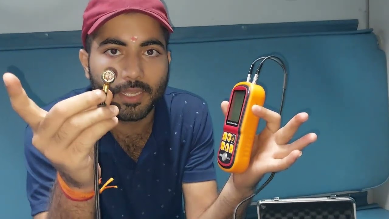 Ultrasonic Thickness Gauge Machine || How to Setting 5900 In Ultrasonic Thickness Gauge