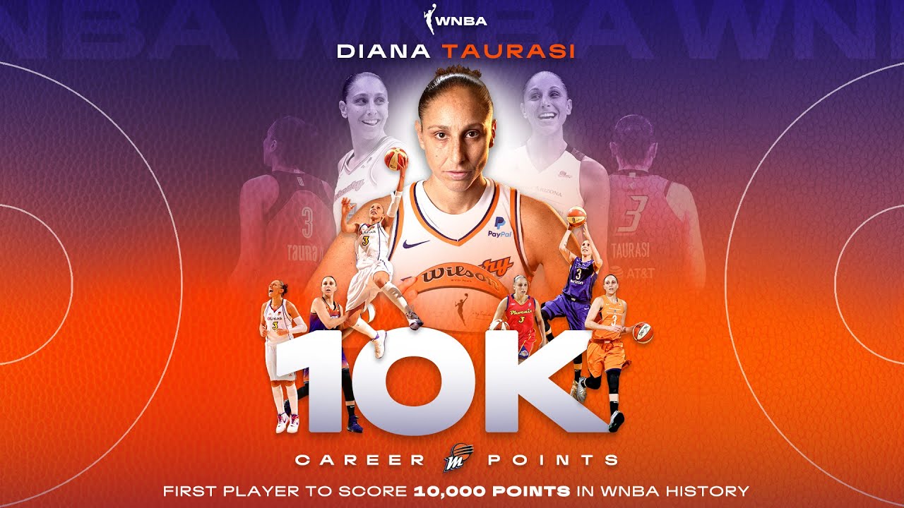 Diana Taurasi DROPS 42 PTS & Becomes First in WNBA History to Reach 10,000 CAREER POINTS 👑