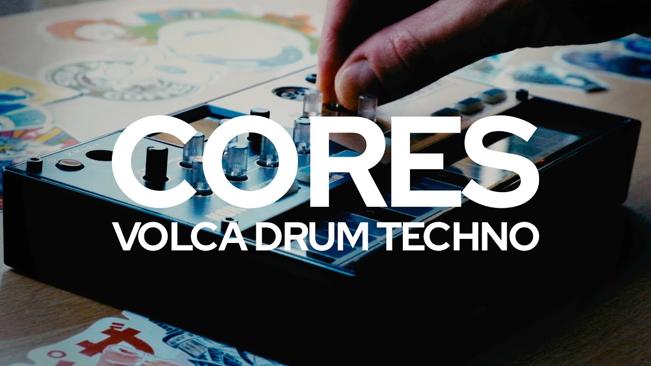 Volca Drum Techno - Cores
