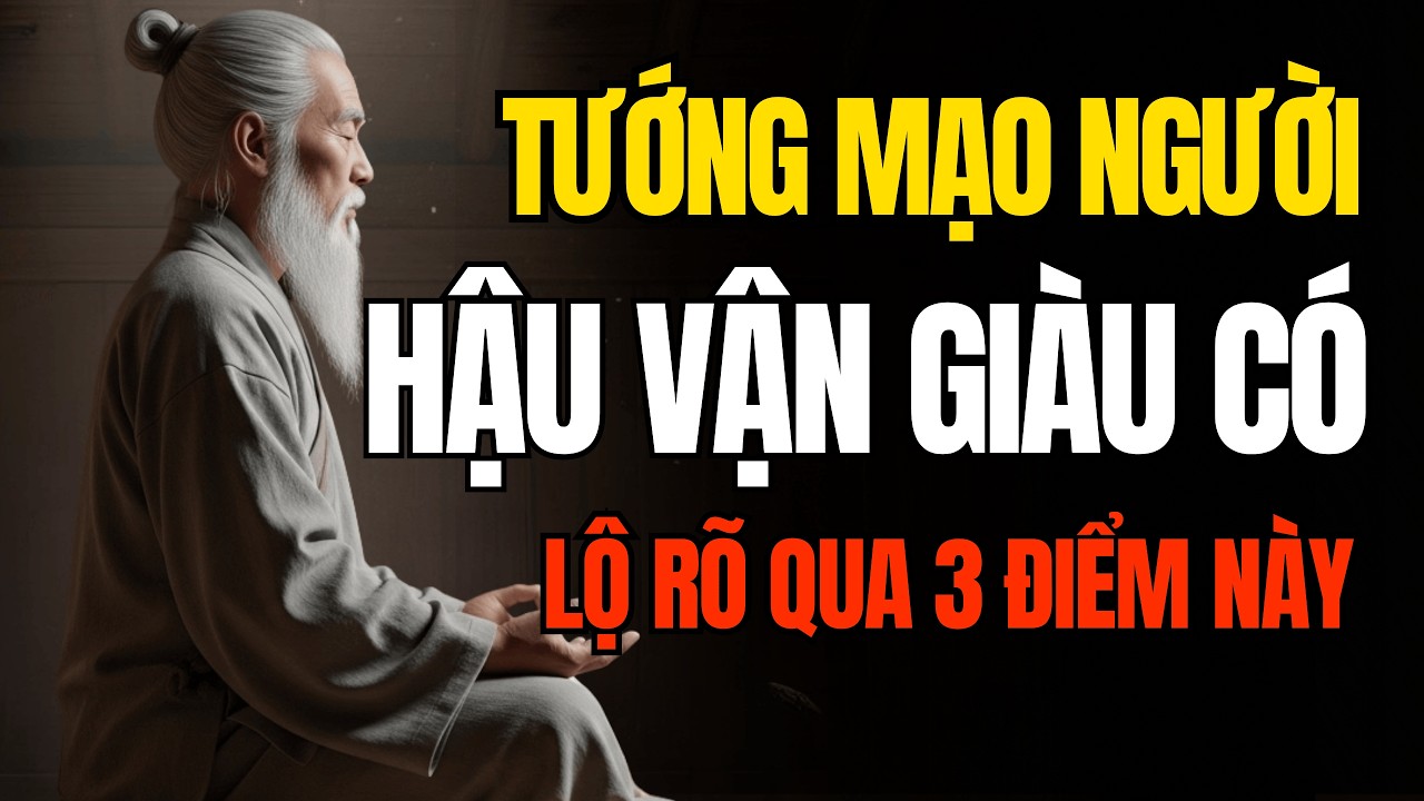 Cổ Nhân Dạy: Tướng Người Có Hậu Vận Giàu Có, Thường Lộ 3 Điểm Này Qua Thần Thái | Triết Lý Cuộc Sống