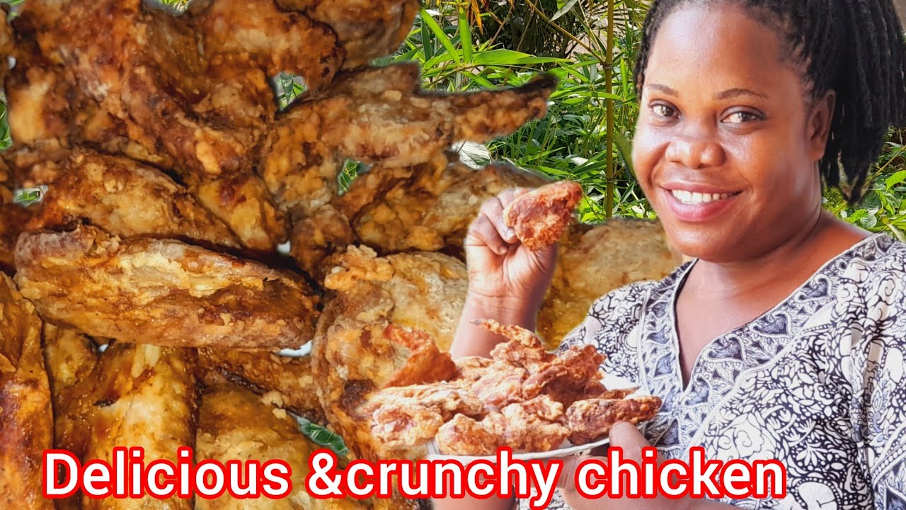 How to prepare Delicious & crunchy chicken #so yummy @DeeMwango
