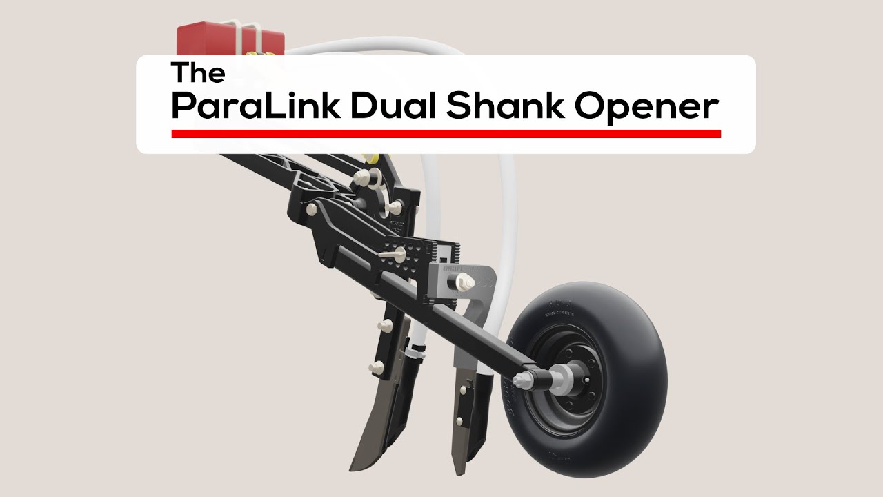 Bourgault - ParaLink Dual Shank™ Opener adjustments in Action!
