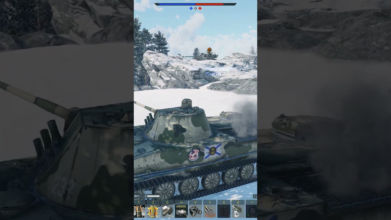 ПТ-76-57 раздал КРЫСАМ в #warthunder