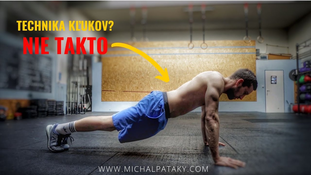 Ako robiť kľuky (kliky)? Tu je správna technika