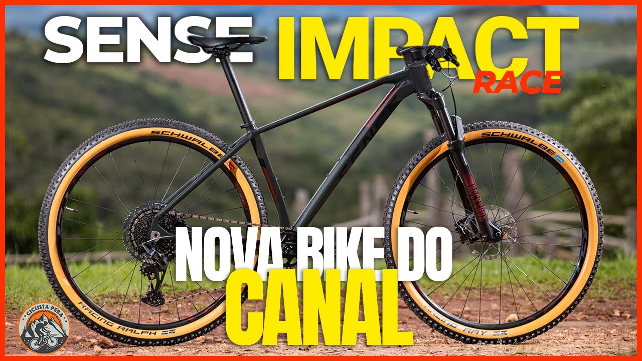 PRIMEIRO PEDAL COM A SENSE IMPACT RACE - MORRO DO FUNIL