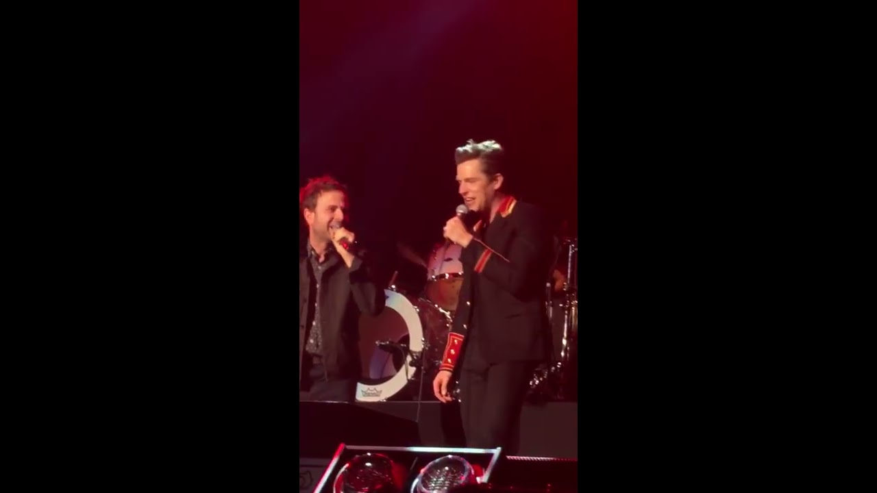 The Killers - Christmas In L.A. (ft. Dawes) - KROQ XMAS 2017